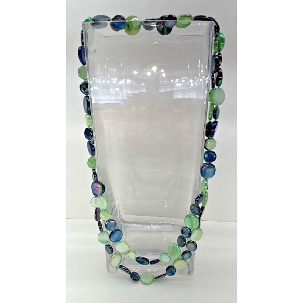 Mother-Of-Pearl & Abalone Shell Long Necklaceβ